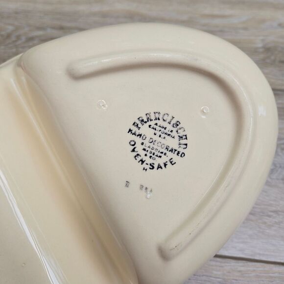 Franciscan Desert Rose divided serving dish - Picture 9 of 12